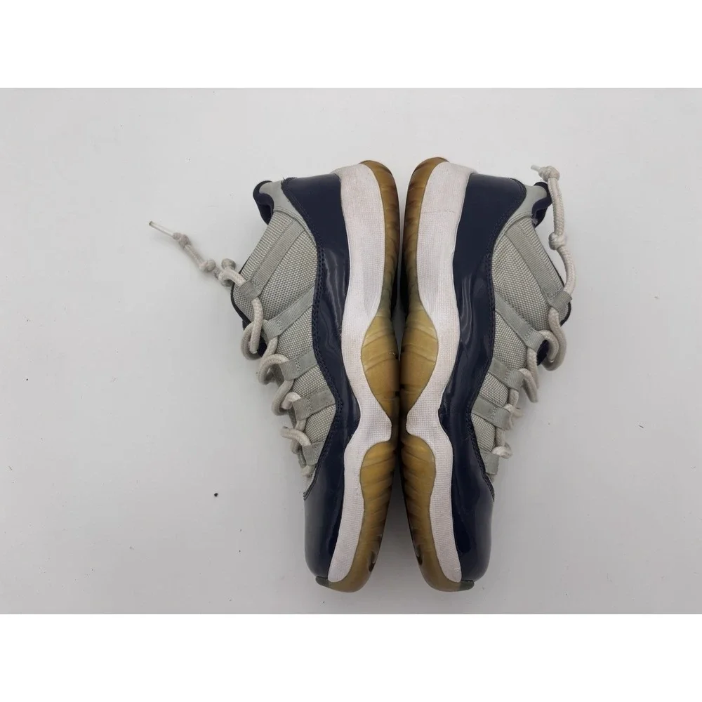 Nike Air Jordan 11 Retro Low Georgetown Mens US‎ 8 Gray Blue Shoes Sneakers